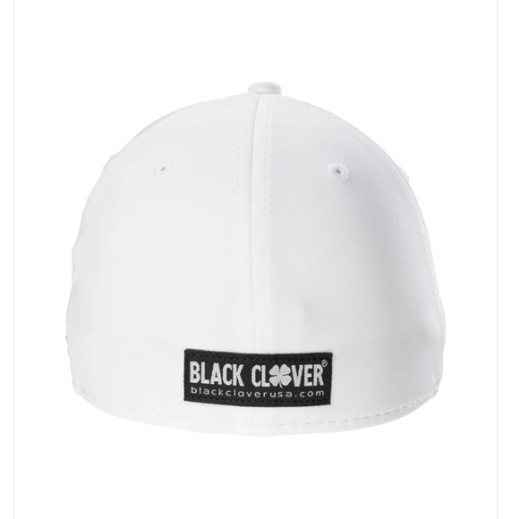 🍀BLACK CLOVER Premium Clover 1 Hat~ White NWT Size L/XL - Picture 3 of 8